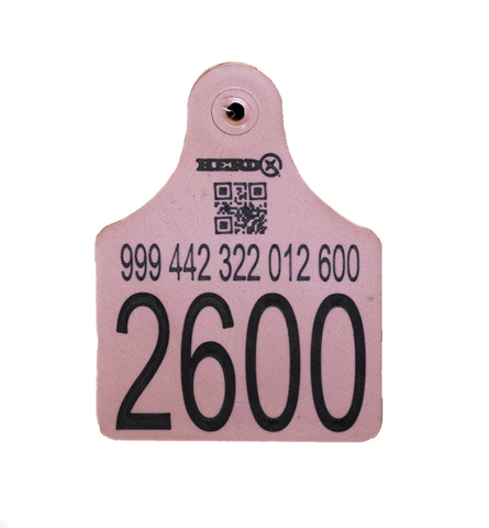 UHF Cattle Tags - 3 1/8" X 2 3/8"